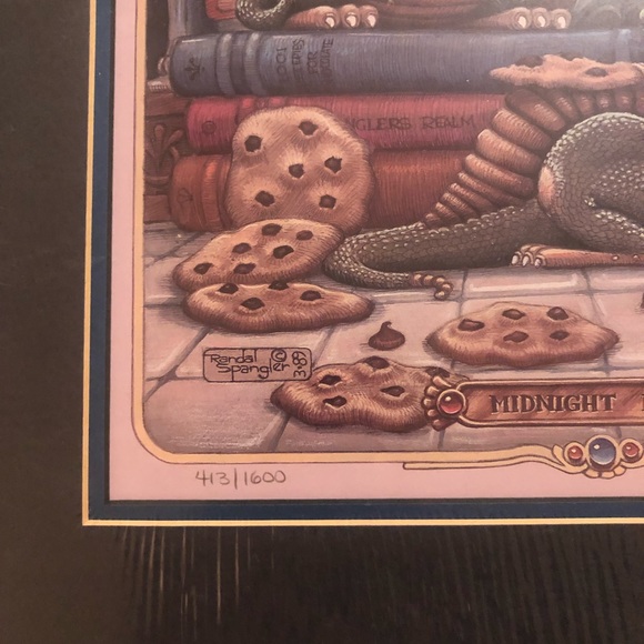 Randal Spangler Midnight Raid Limited Ed. Print wrapped - Picture 5 of 6